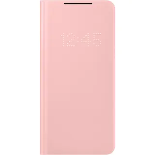 Etui SAMSUNG S21+ Smart LED View rose