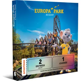 Coffret cadeau SMARTBOX Entrées Europa-Park 2 tickets 2026