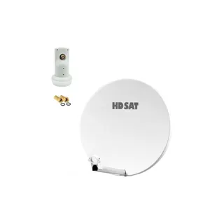 Antenne parabolique HDSAT Pack Hdsat Parabole Satellite Fibre Comp