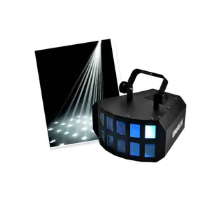 Jeu de lumières HQ POWER Projecteur Derby VDPL303VQD - DMX 3X3W à