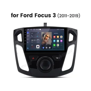 Autoradio connecté JUNSUN pour Ford Focus 3 2012-18 6+128G Carplay