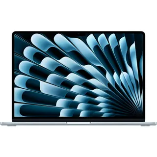 Ordinateur Apple MACBOOK Air 15" Puce M5 CPU 10 / GPU 10 coeurs Mémoire RAM 24Go Stockage 1To SSD Bleu ciel