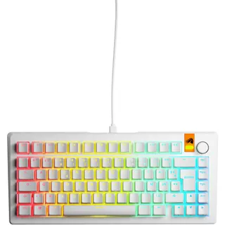 Clavier gamer GLORIOUS GMMK 3 HE 75 Blanc