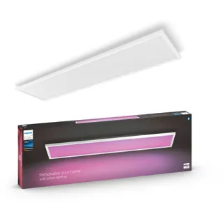 Panneaux lumineux PHILIPS HUE W&C AURELLE 120X30 55W Blanc+tlc