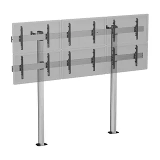 Pied TV KIMEX sol 6 TV 50''-55''- H. 240 cm- A visser
