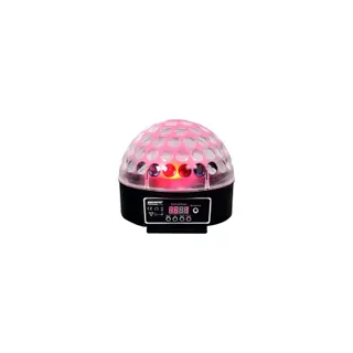 Jeu de lumières KOMELEC Jeu de lumière demi-sphère LED RGB 9x3W