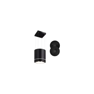 Hotte décorative îlot KLARSTEIN Tron Ambience Ø 38 cm 540 m³/h noir