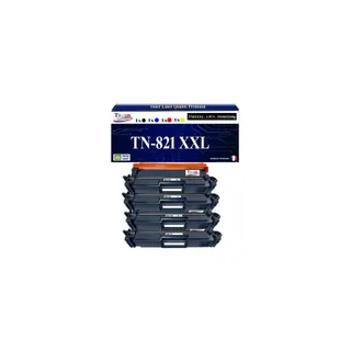Toner T3AZUR Pour Brother  TN-821 XXL (x4)