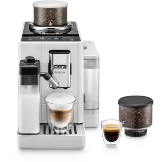 Expresso Broyeur DELONGHI FEB4455.W Rivelia Latte Blanche