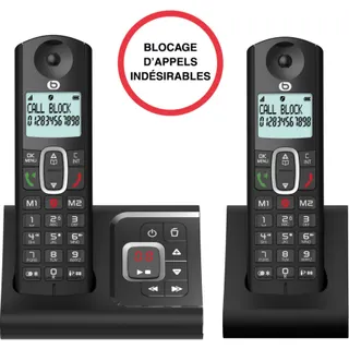 Téléphone sans fil ESSENTIELB Tribu duo-R V3