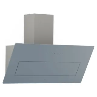 Hotte décorative murale inclinée KLARSTEIN SleekAir 90 cm A+++ 717 m³/h LED Inox