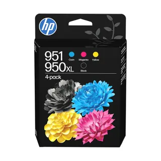 Cartouche d'encre HP 950XL Noir/951XL 3 Couleurs