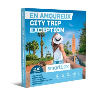 Coffret cadeau SMARTBOX En amoureux - City Trip Exception
