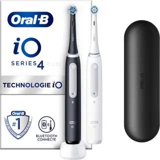 Brosse à dents électrique ORAL-B IO4 Duo Matt Black