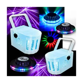 Jeu de lumières LYTOR 2 MINI DERBY Kolor Lytor EFFET LIGHT 4 L