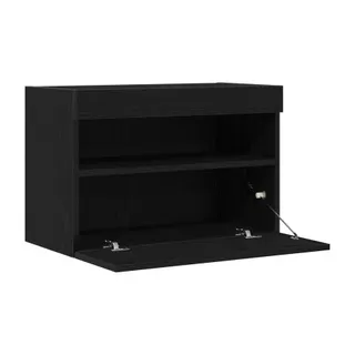 Meuble TV HELLOSHOP26 Meuble TV mural moderne avec rangement p
