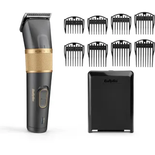 Tondeuse cheveux BABYLISS E987E Graphite Precision, 27 hauteurs de coupe, précision 0,5 mm, autonomie 160 mn