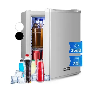 Mini réfrigérateur KLARSTEIN Happy Hour 30L 5-15°C 23 dB LED inox
