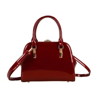 Sac bandoulière GALLANTRY Femme Vernis avec Perles et Bandoulière