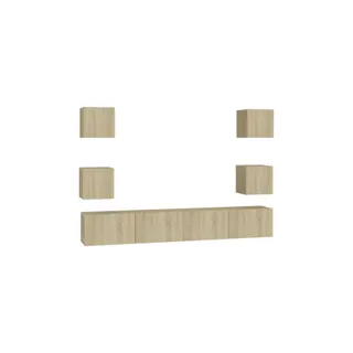 Meuble TV HELLOSHOP26 Ensemble de meubles armoire buffet TV té