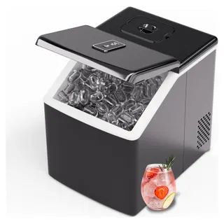 Machine à glaçons KLARSTEIN Clearcube 13 kg/24h transparente Noir
