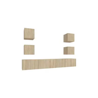 Meuble TV HELLOSHOP26 Ensemble de meubles armoire buffet TV té