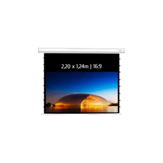 KIMEX electrique tensionné 2,20 x 1,24 m, 16:9