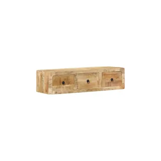 Meuble TV HELLOSHOP26 Meuble TV mural 100 x 32 x 25 cm avec 3