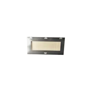 Vitre SMEG VITRE DE FACADE DE PORTE NOIRE