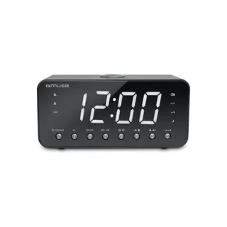Radio réveil MUSE CHARGING MUSE M-192-CR - Afficheur blanc