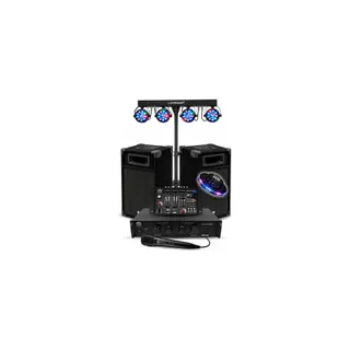 Pack sono BM SONIC Pack DJ 300W Bluetooth USB Portique LED