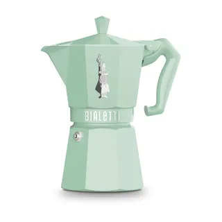 Cafetière italienne BIALETTI Moka Exclusive Green 6 tasses