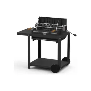 Barbecue charbon LE MARQUIER Barbecue Mendy 54*32 Sur Chariot