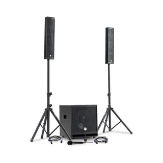 Pack sono BM SONIC Pack Sono DJ BMS-15-SLIM-BT, 1200W Micro