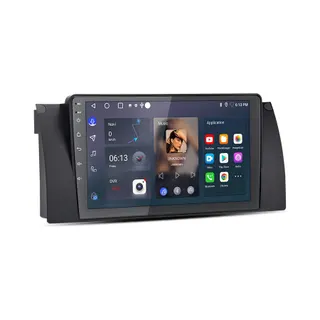 Autoradio connecté JUNSUN pour BMW 5er E39 X5 E53 E38 Carplay