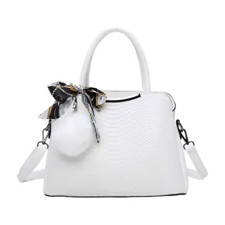 Sac bandoulière GALLANTRY pour Femme Effet Serpent avec Foulard