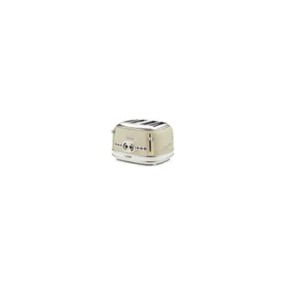 Toaster ARIETE Grille-pain 4 Fentes 1600w Acier Beige