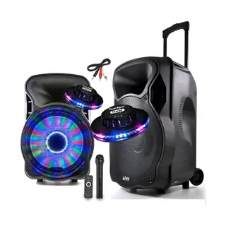 Pack sono PARTY LIGHT&SOUND Enceinte Karaoké PARTYSOUND sur batterie