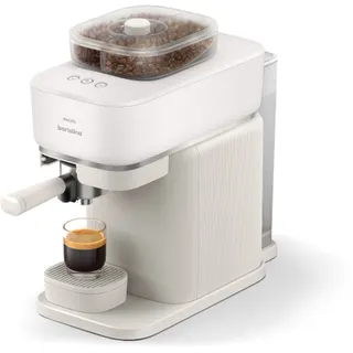 Machine à expresso PHILIPS Baristina BAR320/00 cafetière à grain bac double compartiment Blanche