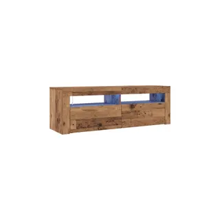 Meuble TV HELLOSHOP26 Meuble TV design moderne avec lumières L