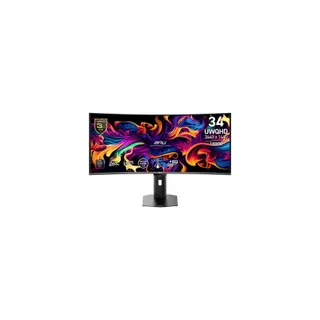 Ecran PC Gamer MSI MPG 341CQR 34" Incurvé 1800R UWQHD 360Hz QD-OLED HDMI 2.1 USB-C 90W