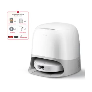 Robot Aspirateur Laveur ROBOROCK Qrevo Curv 2 ProX Blanc