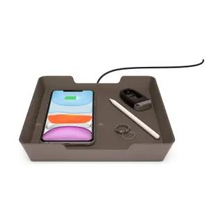 Chargeur induction EINOVA Valet Tray - Bronze taupe