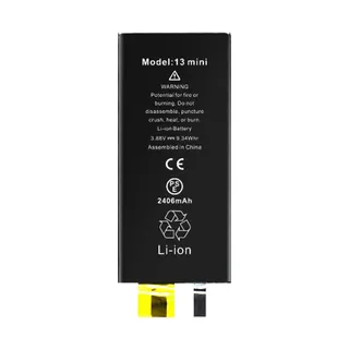Pièce détachée AVIZAR iPhone 13 Mini Sans BMS, 2406mAh