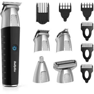 Tondeuse multi usages BABYLISS 11 en 1 MT812E, 4 hauteurs de coupe, précision 0,5 mm, autonomie 240 mn