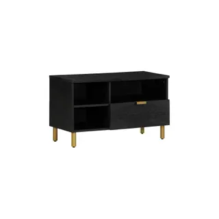 Meuble TV HELLOSHOP26 Meuble TV avec grand espace de rangement