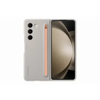 Coque SAMSUNG Z Fold 5 S pen intégré Crème