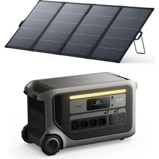 Batterie nomade ANKER SOLIX KIT F3000+PS400 Bifacial