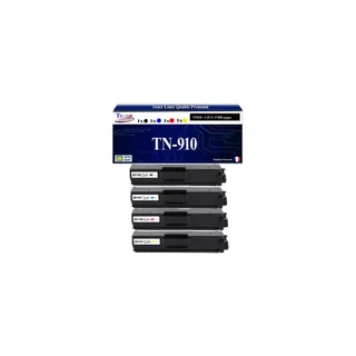 Toner T3AZUR Pour Brother TN910, TN-910 (x4)