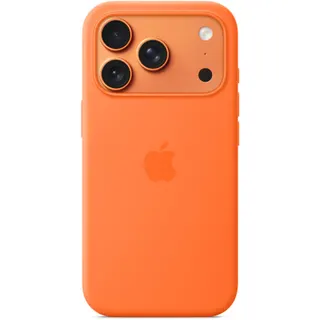 Coque APPLE iPhone 17 Pro MagSafe silicone Orange